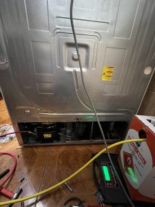 Ремонт холодильника LG Side-by-Side — замена линейного компрессора на поршневой